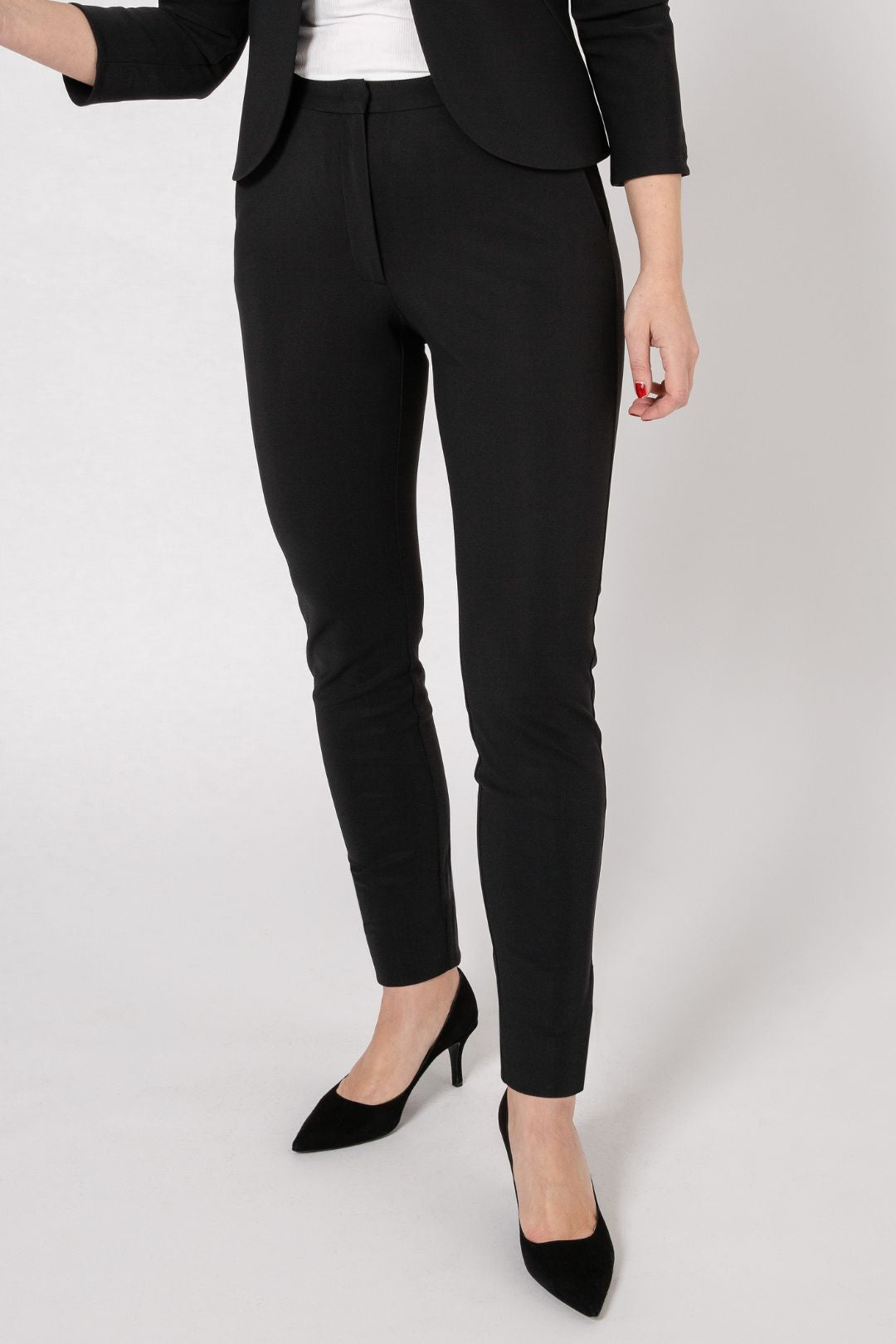 work trousers long black